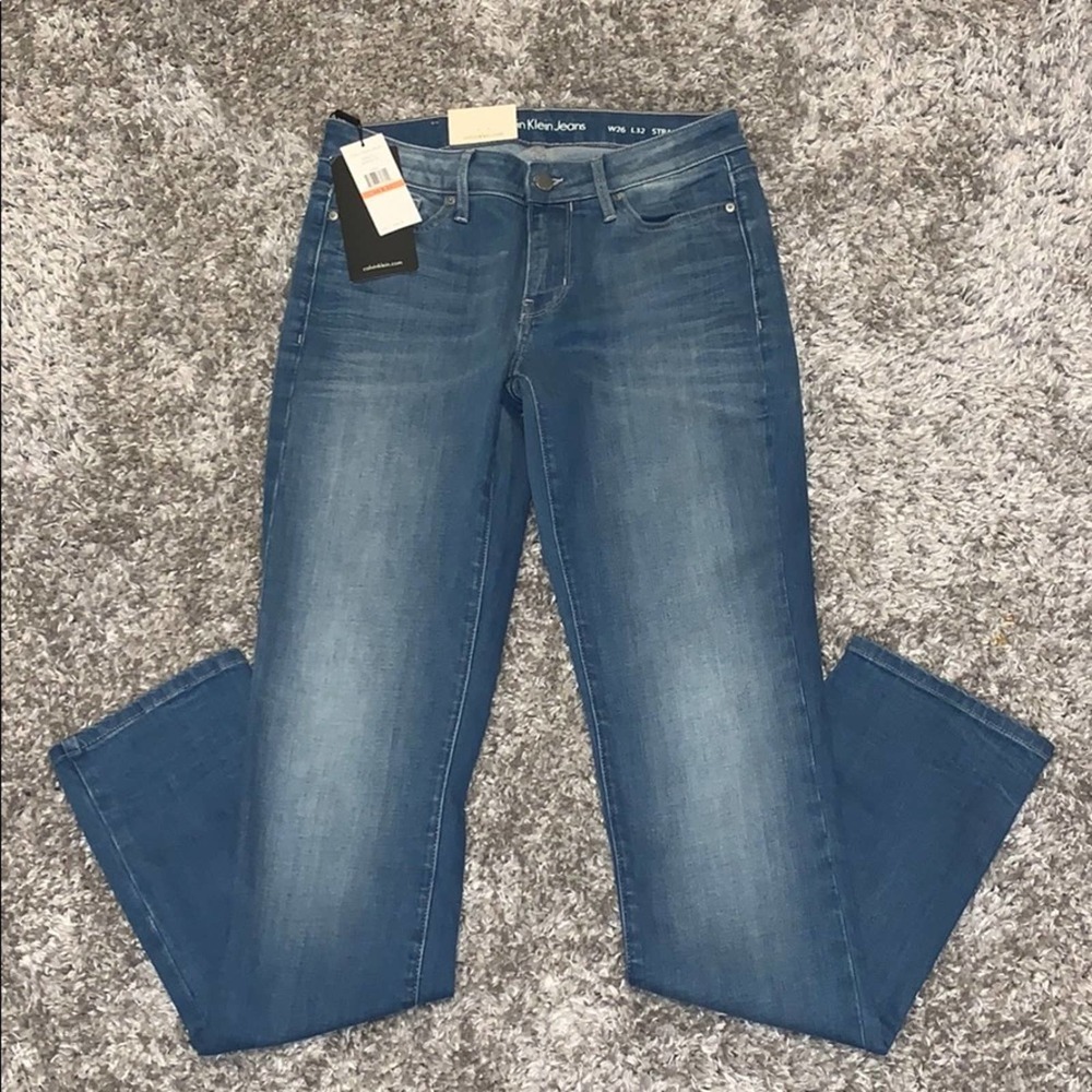 Calvin Klein straight jeans!